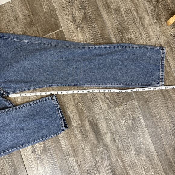 Calvin Klein 12" High Rise Double Stone Wash Jeans 8 - Picture 12 of 14